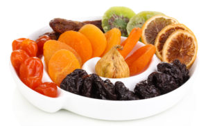 Kuivatatud puuviljades suureneb toitainete kontsentratsioon võrreldes värsketega ligi viis korda.
