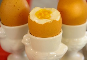 Keedetud munakollases on hea kogus D-vitamiini.