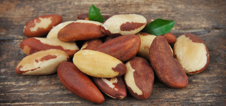 Brasiilia pähklid on ühed kontsenteeritumad seleeniallikad: piisab vaid 2 pähklist päevas.